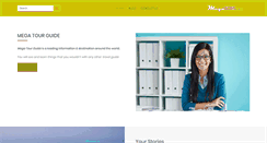 Desktop Screenshot of megatourguide.com